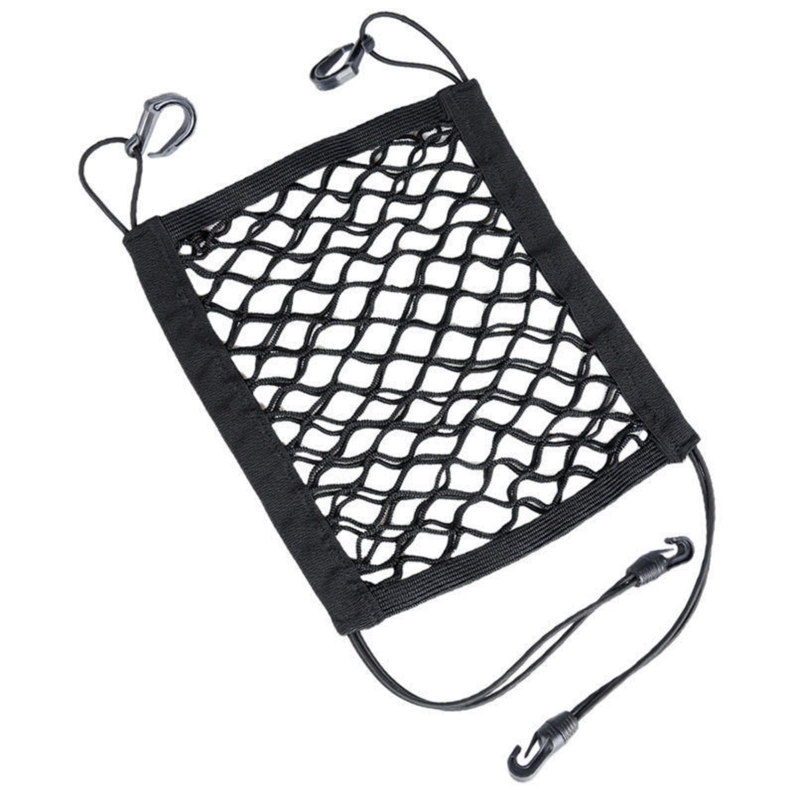 

DFsucces Touring Net, Car Bag, Motorcycle, Luggage Fixing, Double Layer, Hook, Hold Bag, Stretchable, 30CM x 30CM double