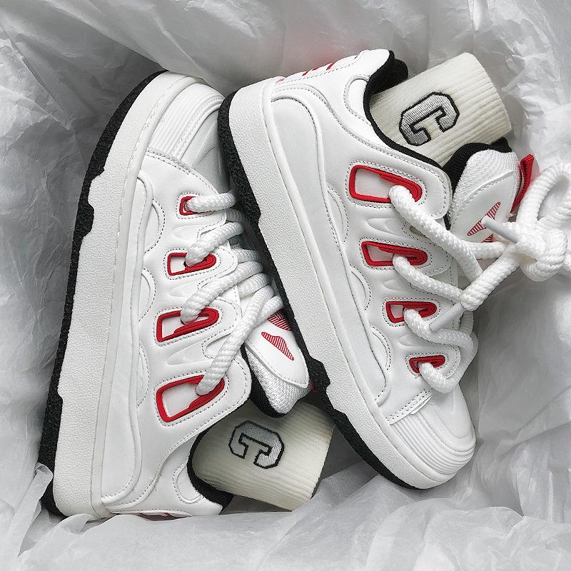 

Новые ретро хлебные туфли модные и универсальные, а кеды повседневные 44