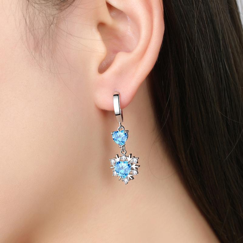 Lindon Zircon Copper Alloy Earrings Drop Earrings For Women Wedding Party Gifts