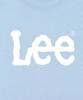 LEE Women Big Twitch Logo Crop T-Shirt Light Blue