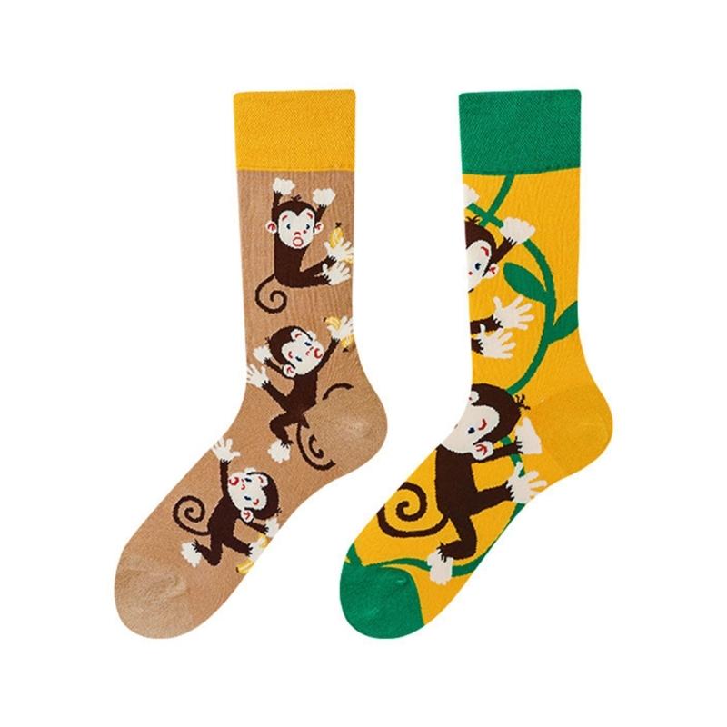 Novelties Funny Sock Cotton Boot Socks Fashion Ankle Socks Winter Warm Crew Socks Dress Socks for Women Girls Gifts