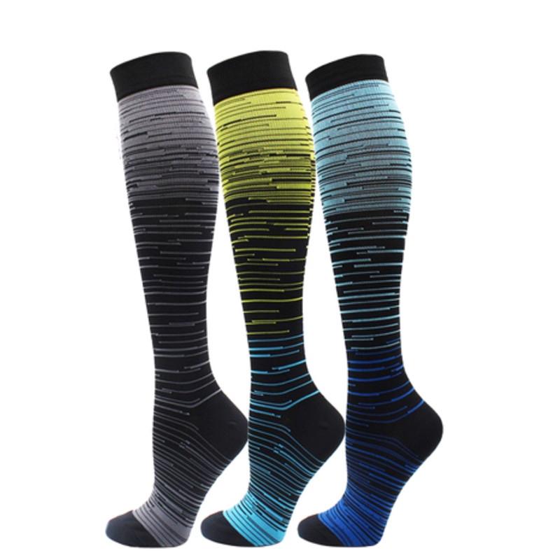 1/3 Pairs Compression Socks Men Stockings Best Medical Nursing Hiking Travel Flight Sox Running Fitness Varicose Veins Pregnancy