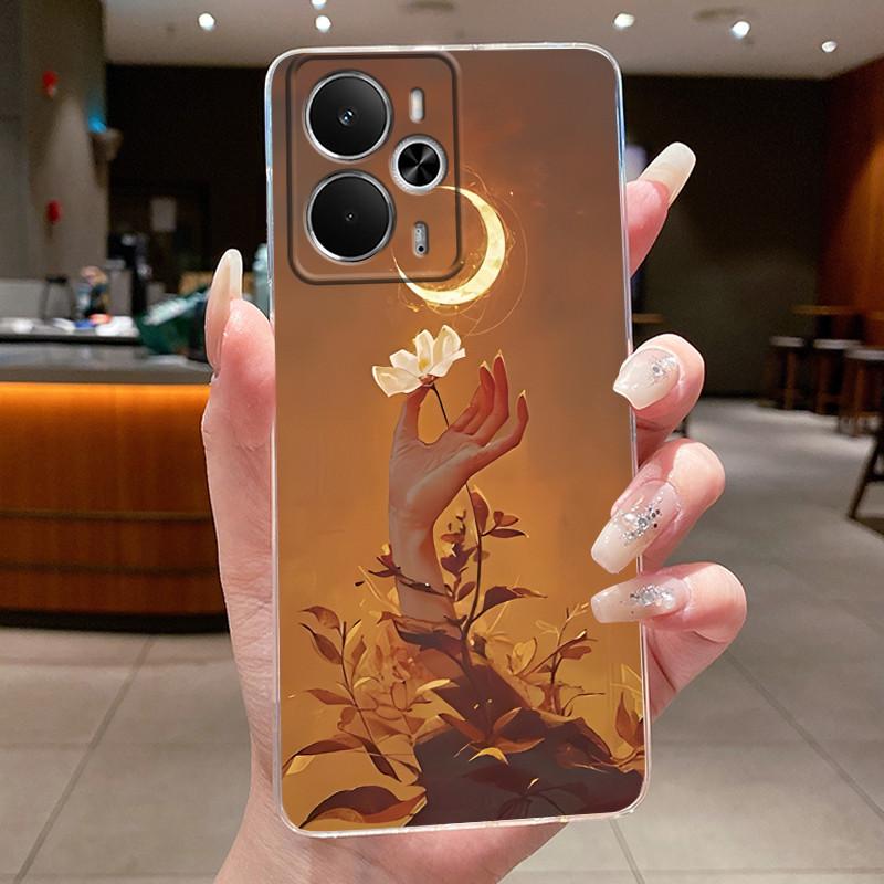 Hülle Für Realme 14 5G 14T 2025 Handyhülle Luxus Drache Niedlich Cool Jungen Mädchen Weiche Abdeckung Realme14 Realme14T Transparente Hüllen