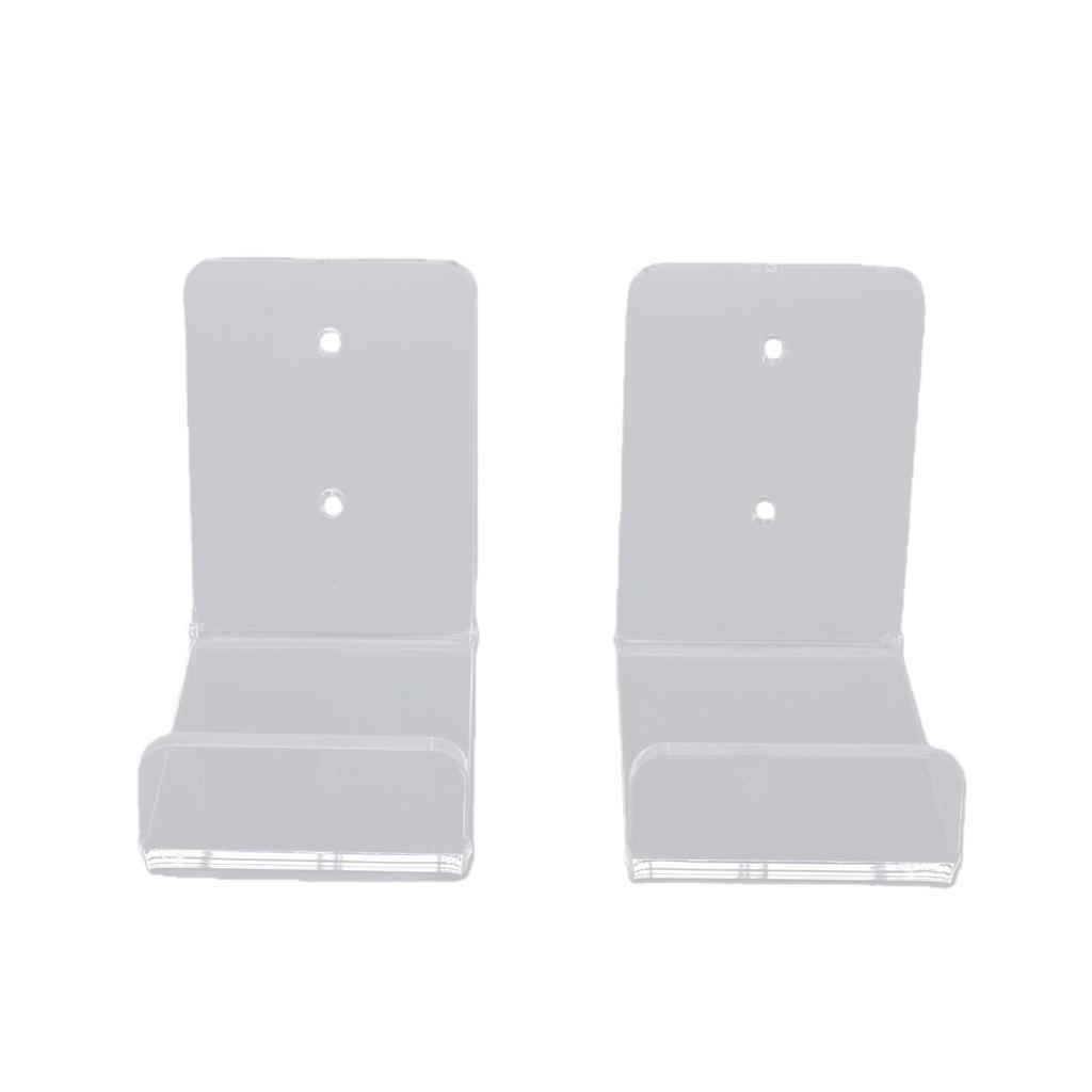 Skateboard Display Rack Transparent Wall Mount Longboard Snowboards Storage Hanger Horizontal for Home Garage Office