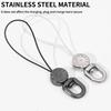 1/2/4pcs 360 ° Rotatable Hand Wrist Lanyard Straps Metal Phone Wrist Strap Security Anti-lost Mobile Phone Lanyard Accessories