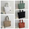 Korean Style Space Cotton Tote Bag Large Capacity Oxford Handbag Cute Shoulder Bag  Lady