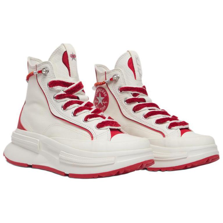 Converse Run Star Legacy CX Bílá Červená Hadí Rok Limitovaná Edice Unisex Vysoké Platformové Ležérní Boty A13346C