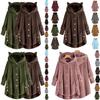 Cozy Cat Ear Women's Winter Warm Fleece Hoodie Hooded Coat For Casual Comfort