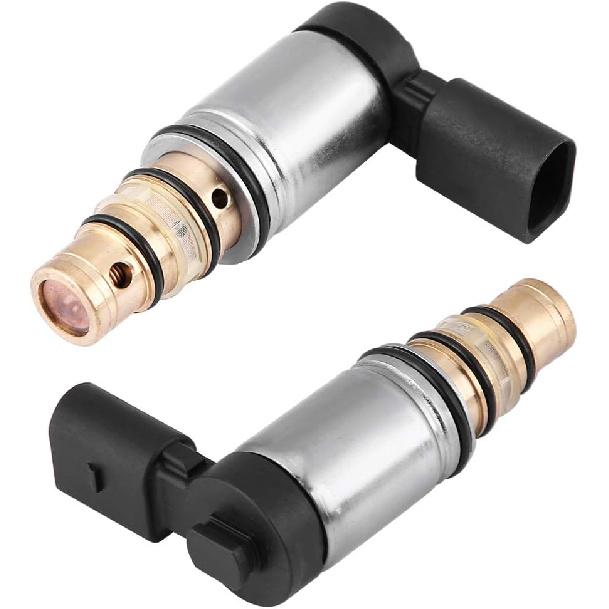 AC Compressor Control Solenoid Valve, 1K0260859F, 1K0820803E Compressor Control Valve, 1K0820803G 1K0820803H 1K0820803J Replacement Parts,Control