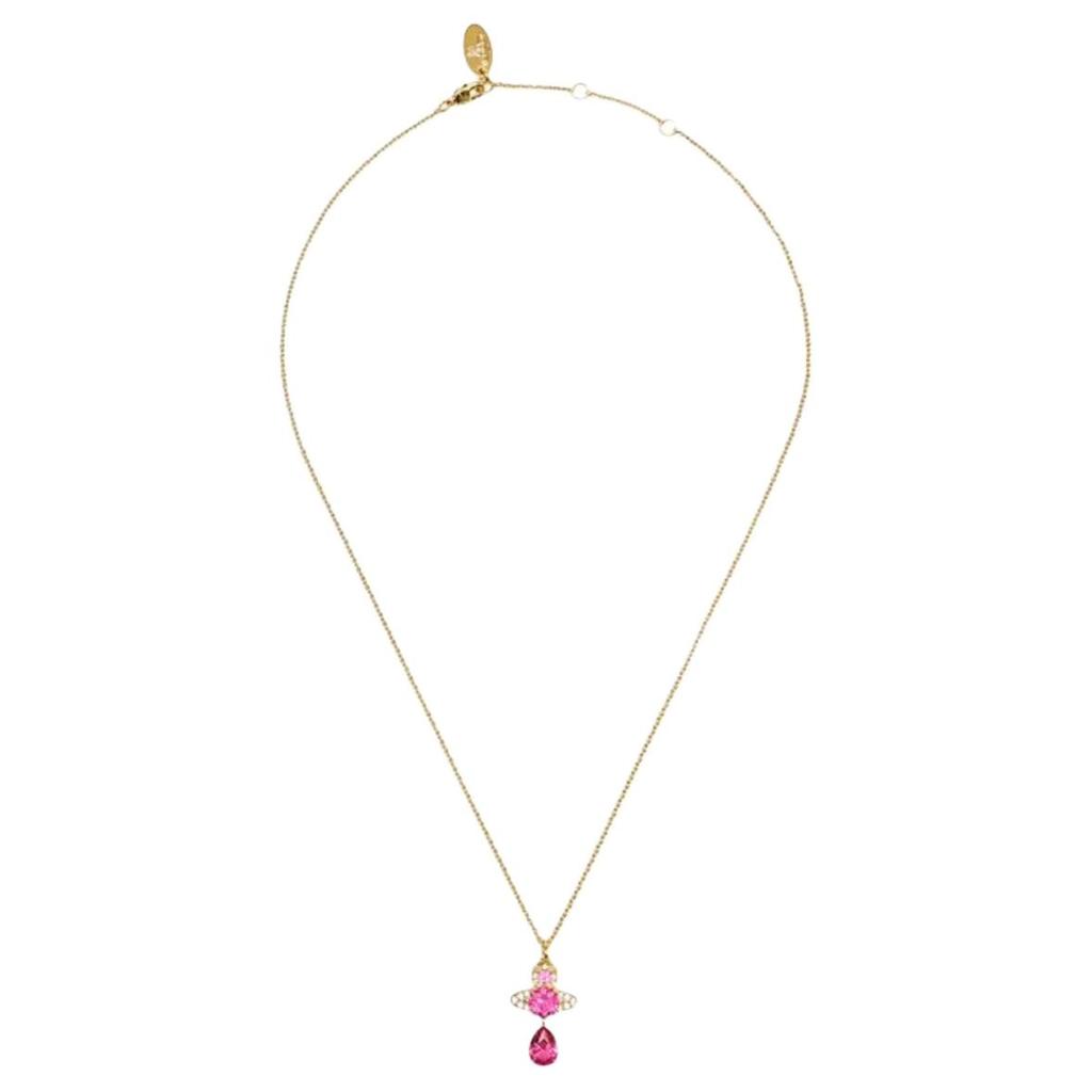 VIVIENNE WESTWOOD Exquisite Fashion Design Necklace Women Necklaces Magenta 630203D5