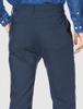Body Wild Stretch with Belt Loops and Zipper Rayon Dark Size S Men's Pants, Straight-Leg Style, Front, Blend, Navy,