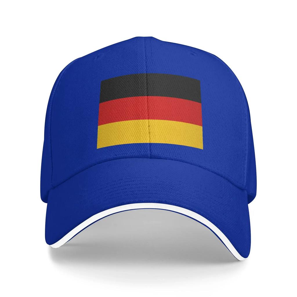 GerUnisexy Flag Deutschland football Caps For Unisex Fashion Baseball Cap Snapback Hat Daily Headewear Adjustable
