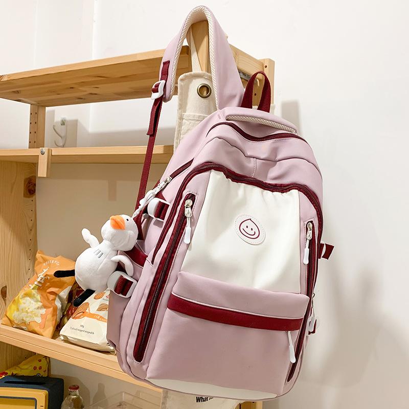 Girls College Student Water Drop Middle School Student Backpack Junior High School Student Backpack