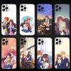 Comic Fruits Basket Phone Case For iPhone 16,15,14,13,12,11 Plus,Pro Max, Soft Silicone Black Cover