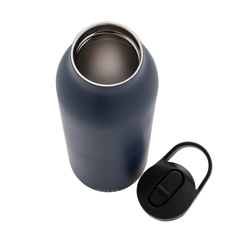 Avira Ara Flip Top Recycled Stainless Steel 500ml Water Bottle