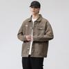 Jackets Men's Spring New American High Street Trend Workwear Loose Denim Casual Jackets Versatile Tops
