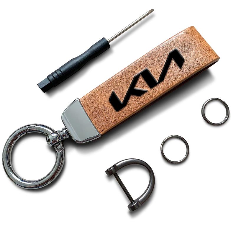 Auto KeyChain Customized Car Badge Key Chains For KIA K5 K9 Sorento Ceed Sportage Carnival Stinger Forte Niro Cadenza Soul EV6 vkcy70