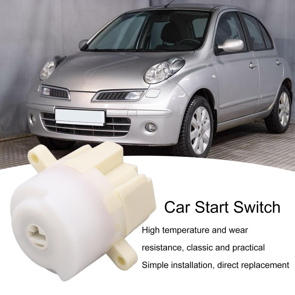 Ignition Switch 48750 0M010 Sensitive Starter Switch Replacement for MICRA K12 2002‑2010