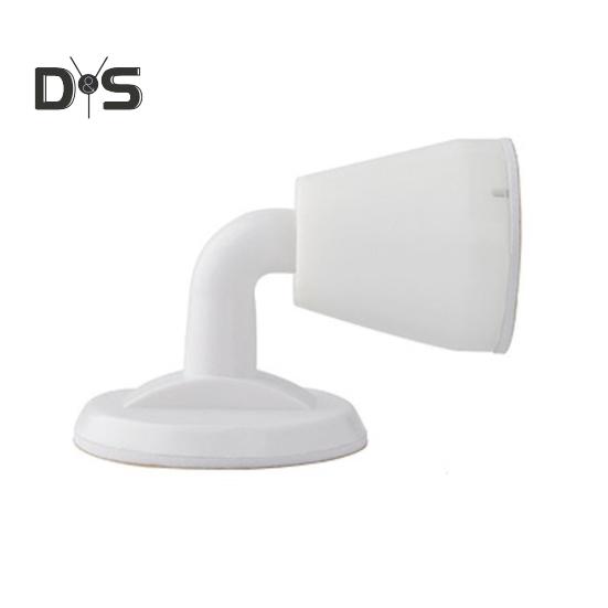 Silicone Door Stopper Wall Protector Shock Absorbent Noise Free Self-Adhesive No Drilling Anti-collision Floor Mount Door Catch Doorstop
