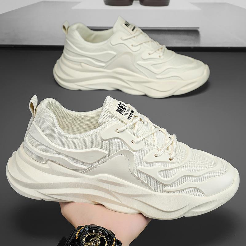 

Летние дышащие новые спортивные и досуговые кроссовки для увеличения роста, черные, для папы, универсальные, модные туфли 44