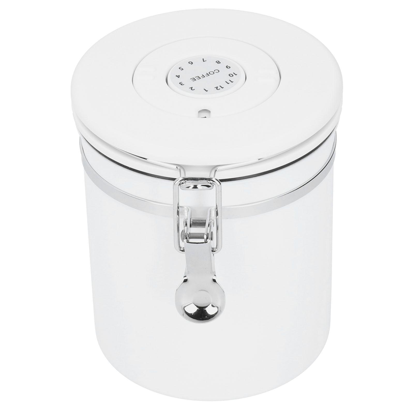 

Герметичная банка из нержавеющей стали, контейнер для кофе, муки, сахара, банка для хранения с клапаном сбросаM Medium 31.5x15.75in