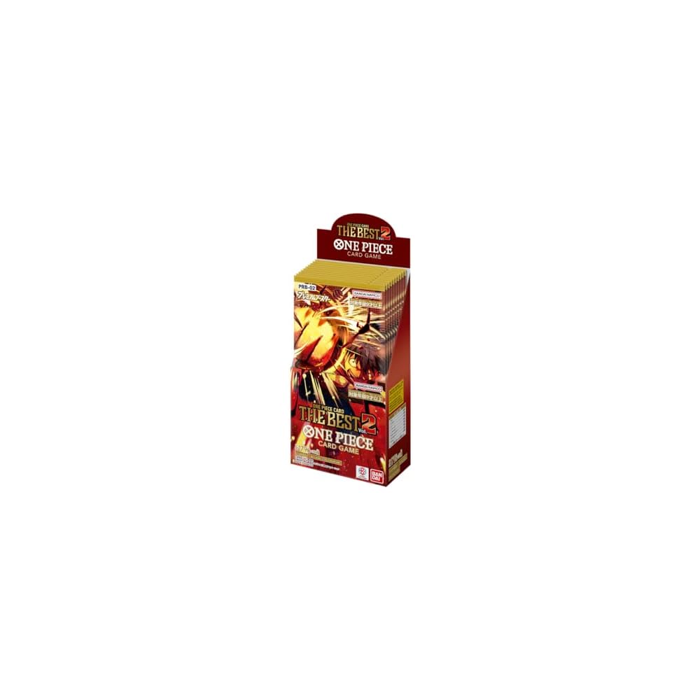 Bandai One Piece Карточная игра Премиум Бустерная Коробка 10 Пакетов Том 2 PRB-02