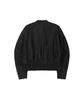 Secondmono Coated Nylon Zip Jacket [Black]_Sejk034Black