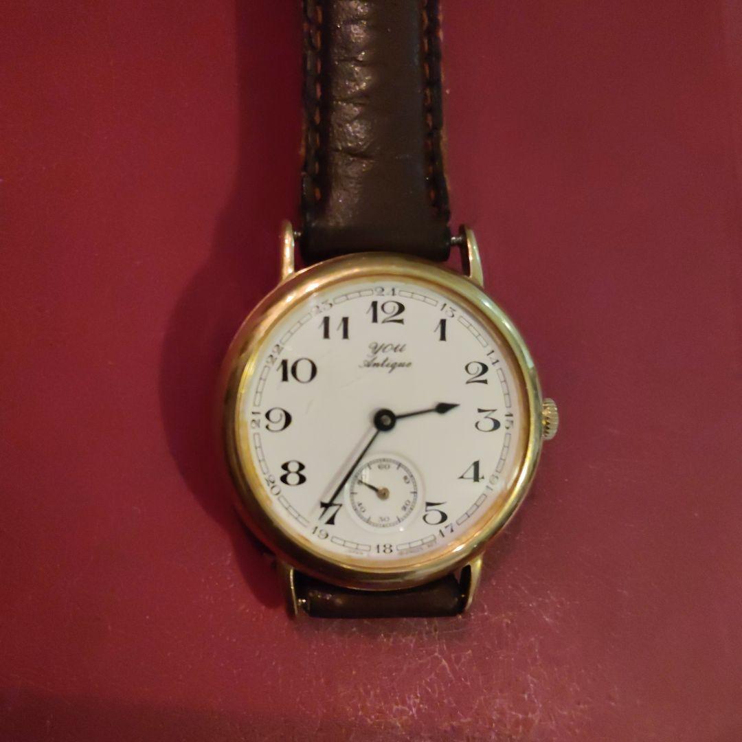 Used ORIENT you Antique manual winding watch