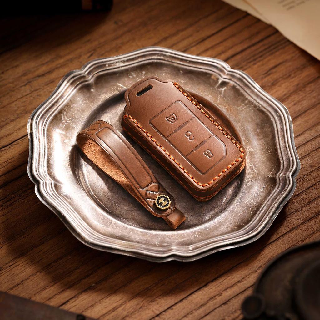 Applicable to Beijing Auto 212 Key Set 2024 212T01 Car Modified Leather Remote Control Keychain