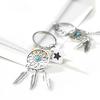 Key Ring Key Chain Feather Tassels Dreamcatcher Charm Pendant Keyring Keychain