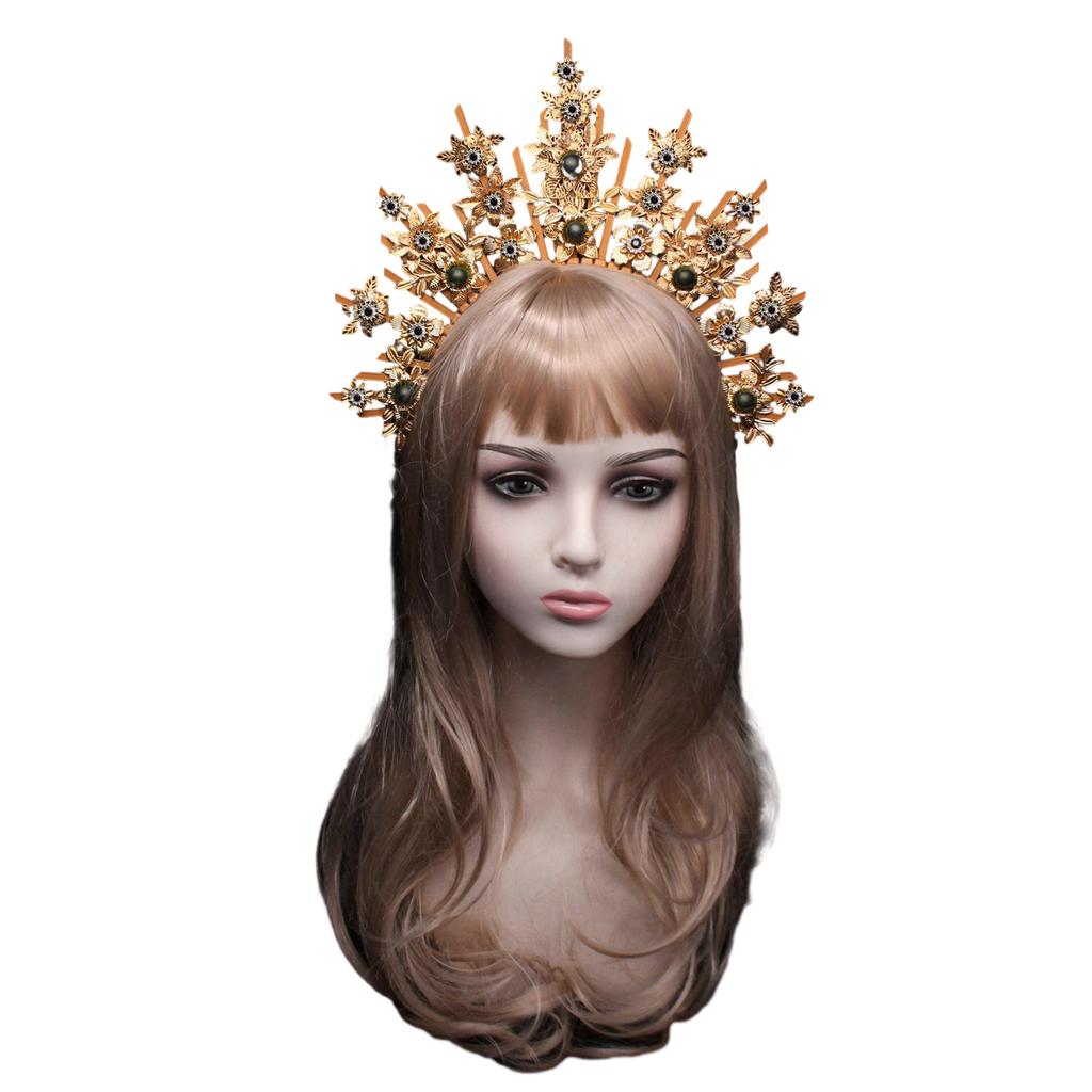 DIY Crown Headband Set Carnivals Party Hair Hoop Festival Headpiece for Adult