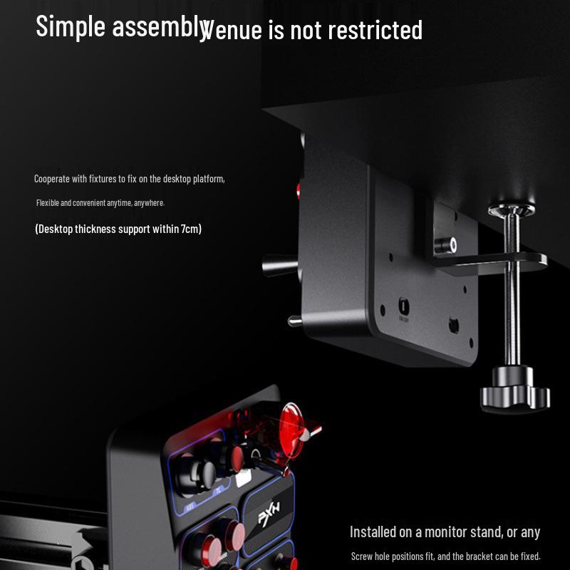 Laishida CB1 Racing Simulator Console with Multi-function RGB Buttons for Euro Truck Simulator 2