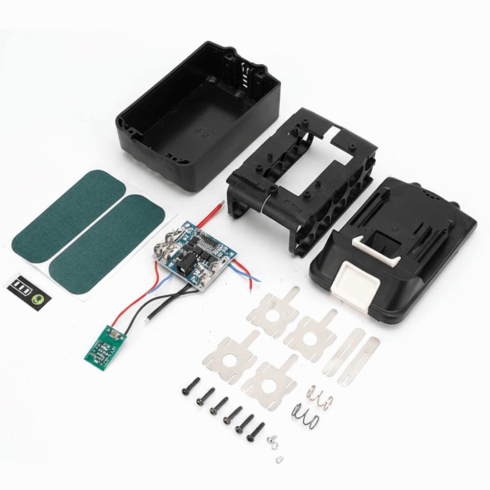 Plastic Battery Plastic Case Imitation Casing Original Design For Makita Battery Casing DIY 10 Cell Configuration