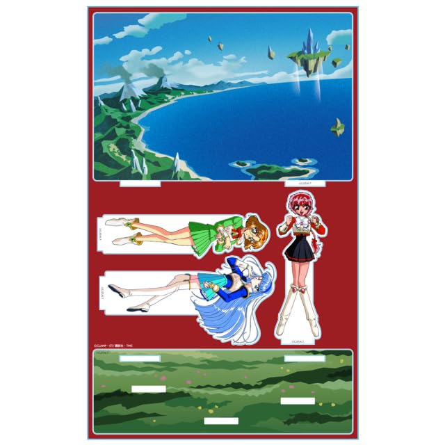 TV Anime "Magic Knight Rayearth" Acrylic Diorama Vol.2