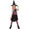 Smiffys Girls Rainbow Web Witch Costume