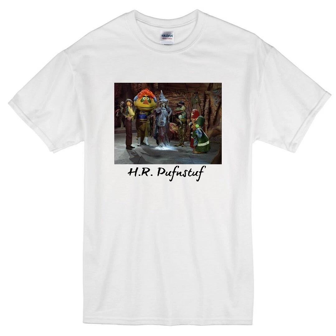 

H.R. PUFNSTUF JACK WILD LIFE SIZED PUPPETS CULT RETRO TV WHITE T-shirt XL