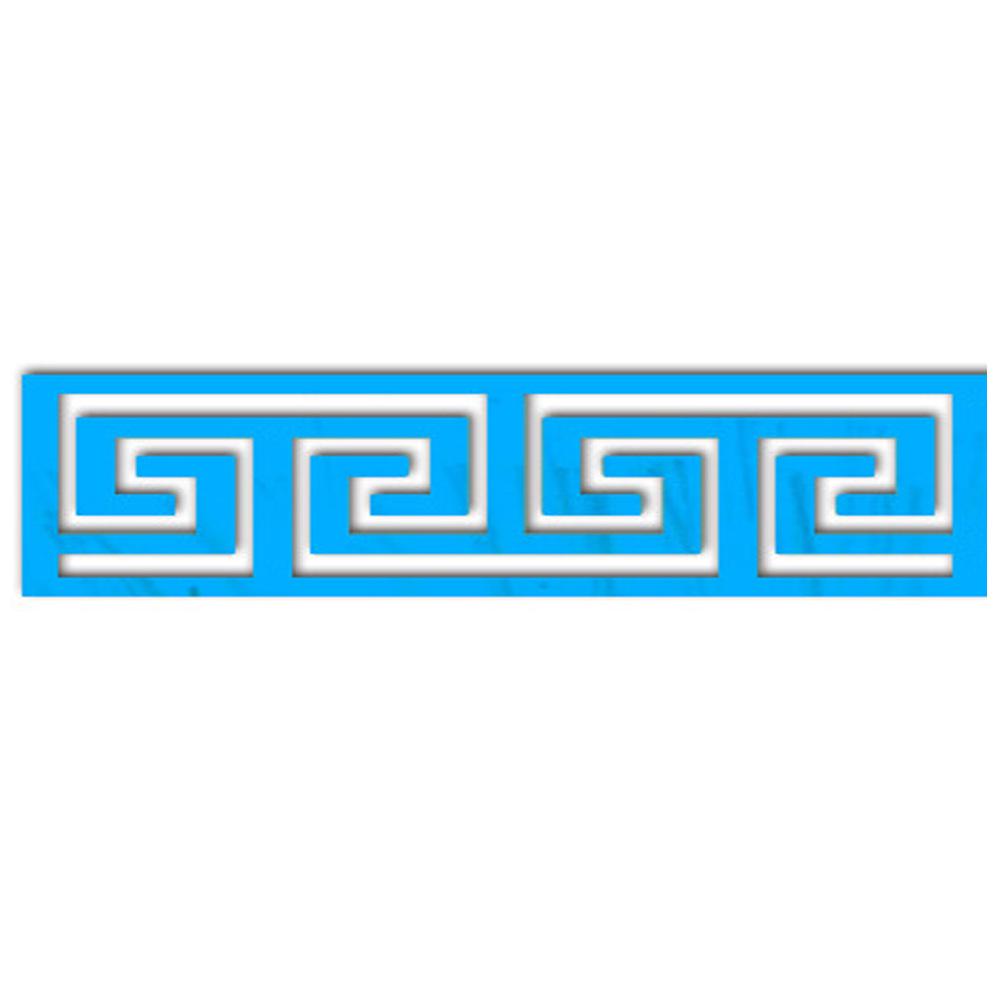 Wanddekoration aus Acryl: Taillenlinie Spiegelaufkleber für Schlafzimmer, Wohnzimmer oder Küchen-TV-Hintergrund