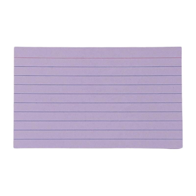 50 Pieces Colored Note Paper 3x5Inch Ruled Study Card Note Card Vocabulary Card Lined Notecards Small Pocket Notepads