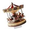 Binnen 2D Platte Kerst Carrousels Acryl Decoratie Verbetert Feestelijke Charme