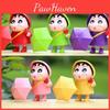Raincoat Crayon Shin Chan Pvc Action Figure Model For Home Office Anime Fans