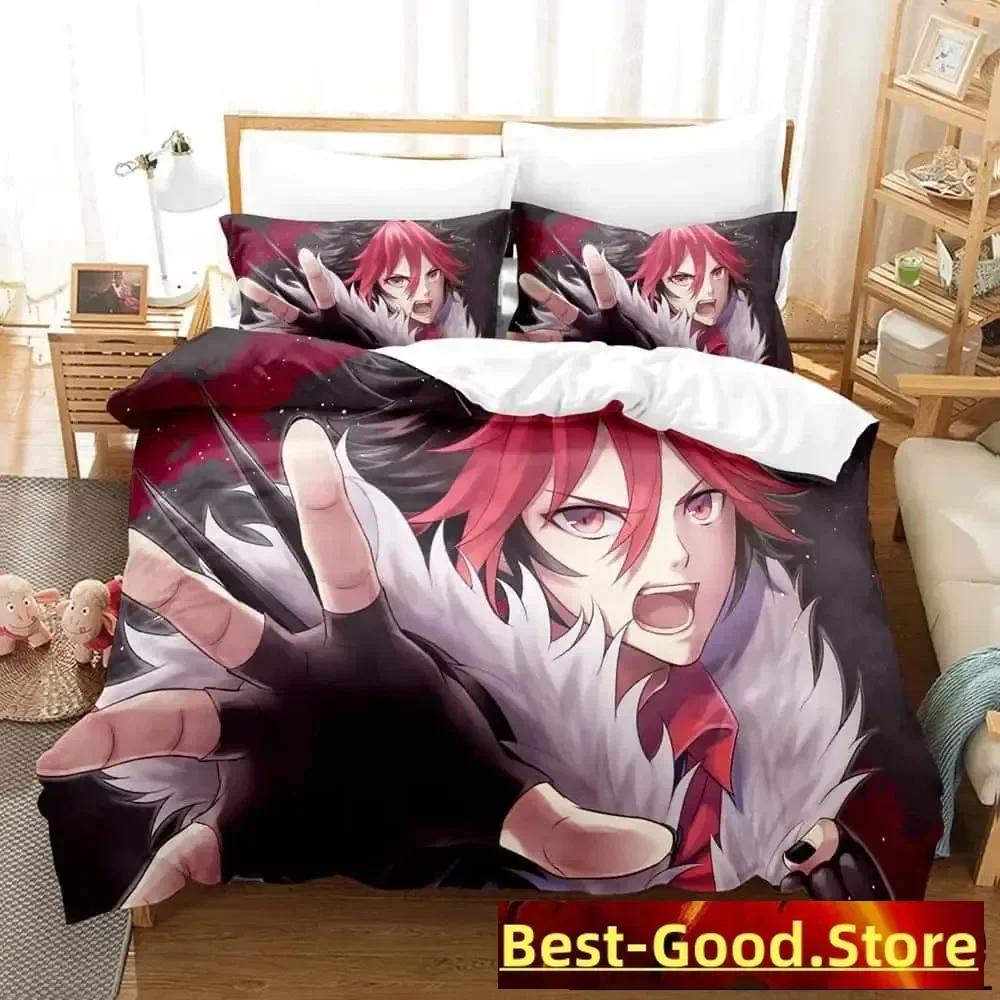 Anime Parure De Lit Bed Show By Rock! Bedding Set Single Twin Full Queen King Size Bed Set Adult Kid Bedroom Duvet Cover Sets