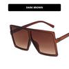 Retro Large Square Frame Sunglasses - European & American Street Style 2020