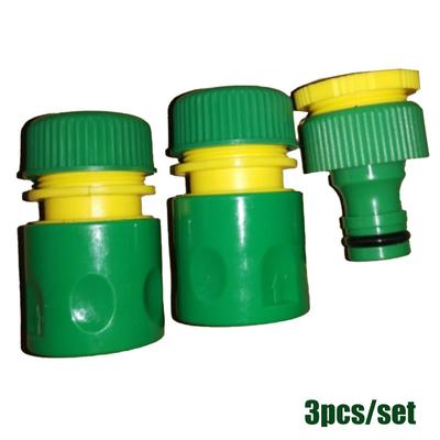 Garden Hose Connectors Set Watering Pipe Tap Plastic Connector Adaptor Fitting