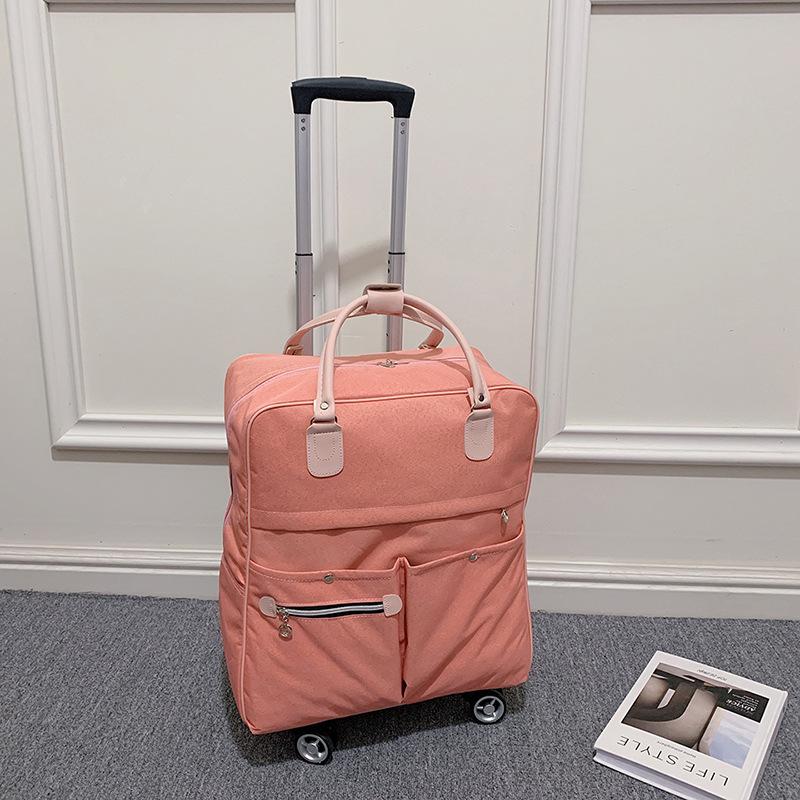 Universal Wheel Carry-on Trolley Bag: Lightweight Travel Luggage for Mother and Child
