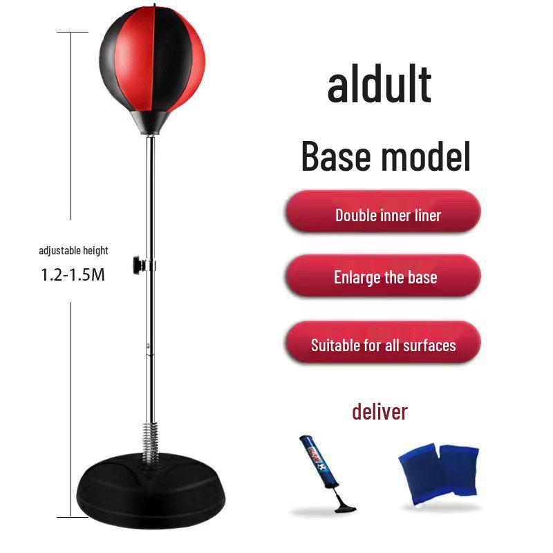 Adjustable Speed Ball Target for Indoor Boxing Training - Suitable for Adults & Children