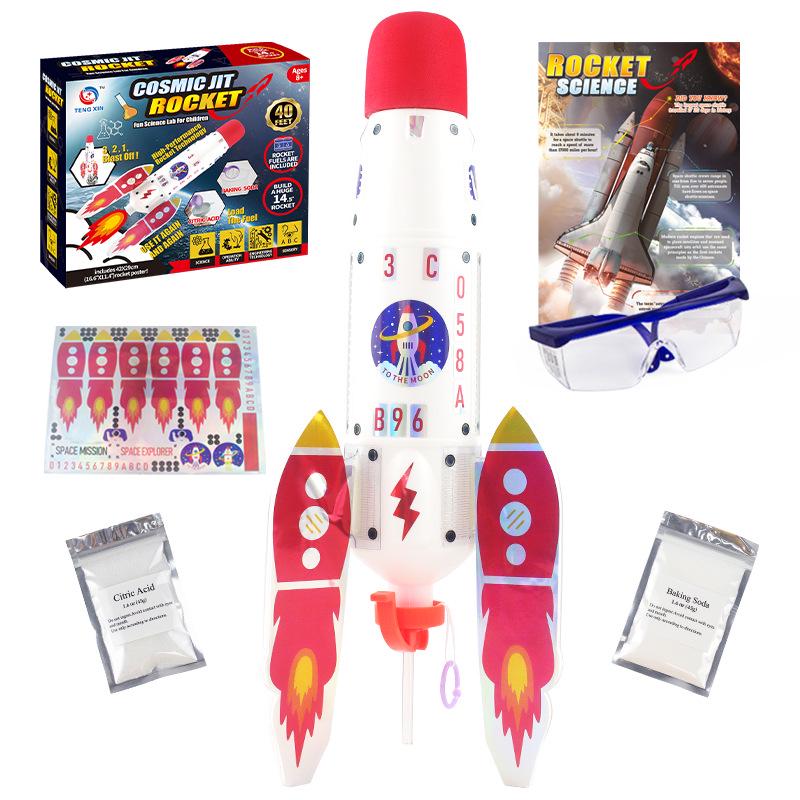 

DIY Space Rocket Science Experiment Kit for Kids – Early Education Puzzle Toy