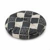 Woven Cat Bed with Cushion Round Wicker Basket Pillow Washable Pet for