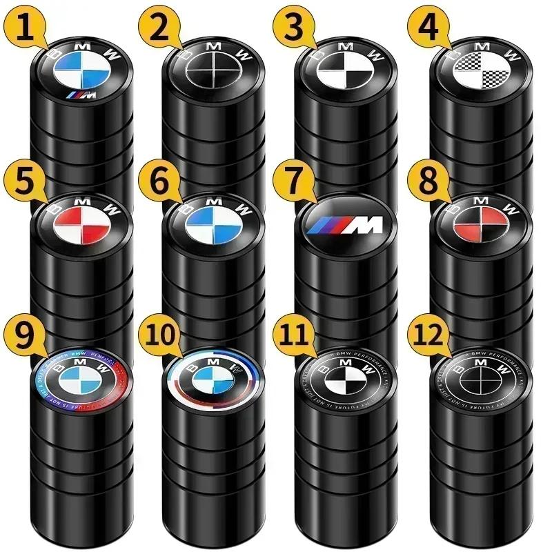 

4pcs Car Accessories Aluminum Valve Caps Car Wheel Tires Valves For BMW M E90 E60 E46 E93 F20 F21 F30 F31 F32 F33 F34 F15 F10 12 чорний
