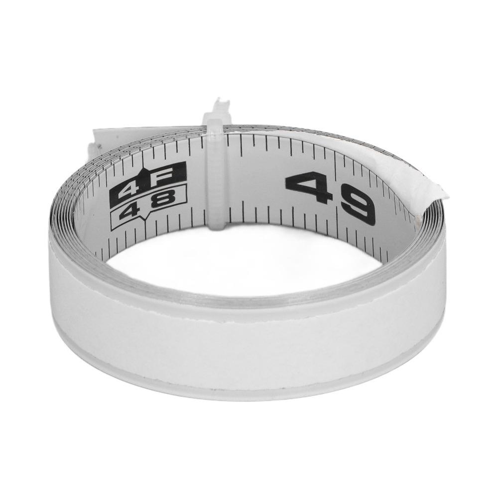 Carbon Steel Adhesive Measure Tape 48 Inch Right To Left Reading Self Adhesive Measuring Tape 4FT Left To Right Sticky