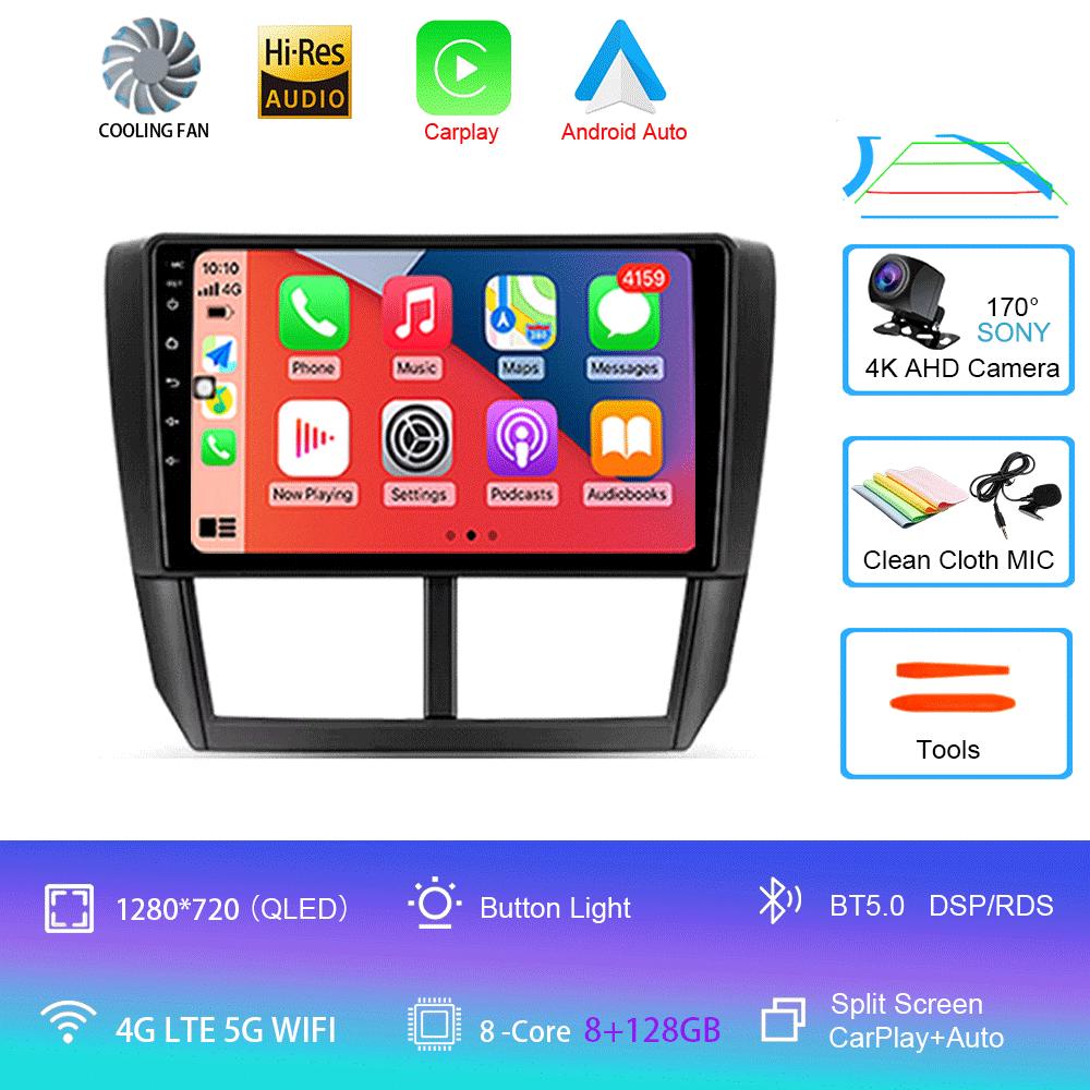 Android 14 Car Radio For Subaru Forester 3 SH 2007 - 2013 Multimedia Video Player Navigation Stereo GPS No 2din 2 Din Dvd